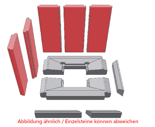 Schmid Ekko R 67(45)/51 cegła boczna zestwa A