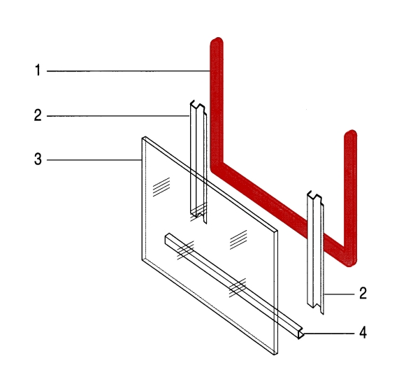 Supra HF 120 C Türdichtung Dichtung