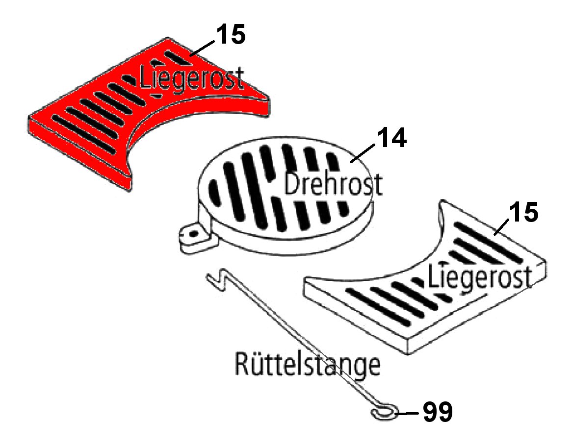 Leda Rubin K19 ruszt z lewej strony