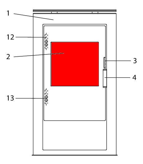 Wodtke KK 80-1 szyba wziernika