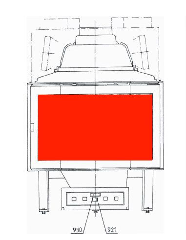 Leda Rügen KE 320 szyba wziernika