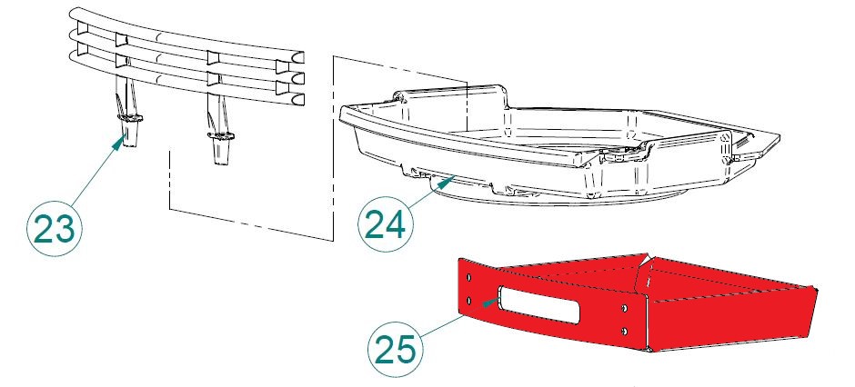 Contura 750 skrzynka na popiół czarny