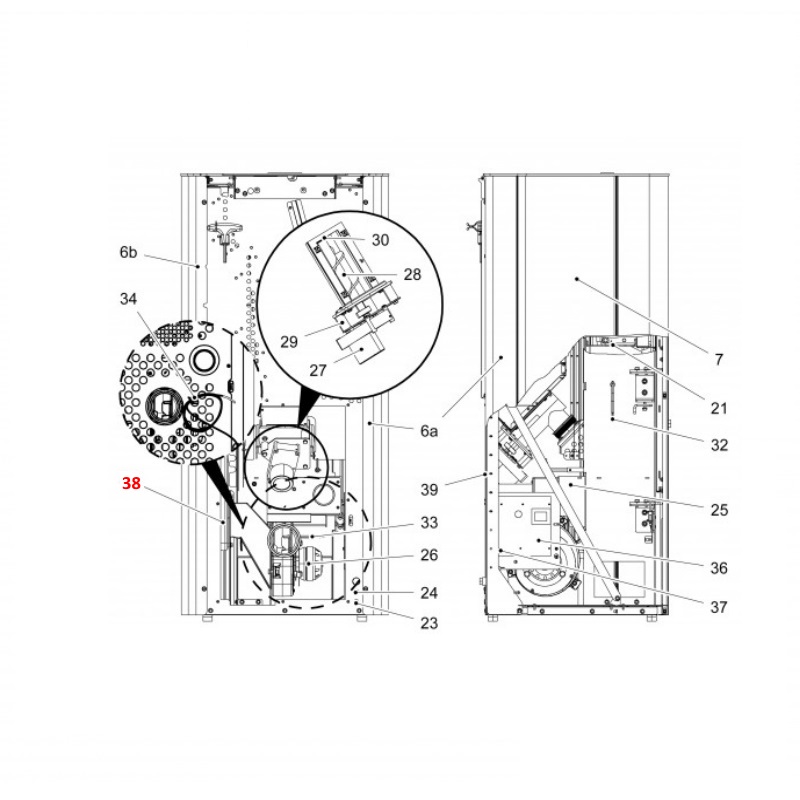 Haas+Sohn Pallazza II 534.08 capteur de température ambiante