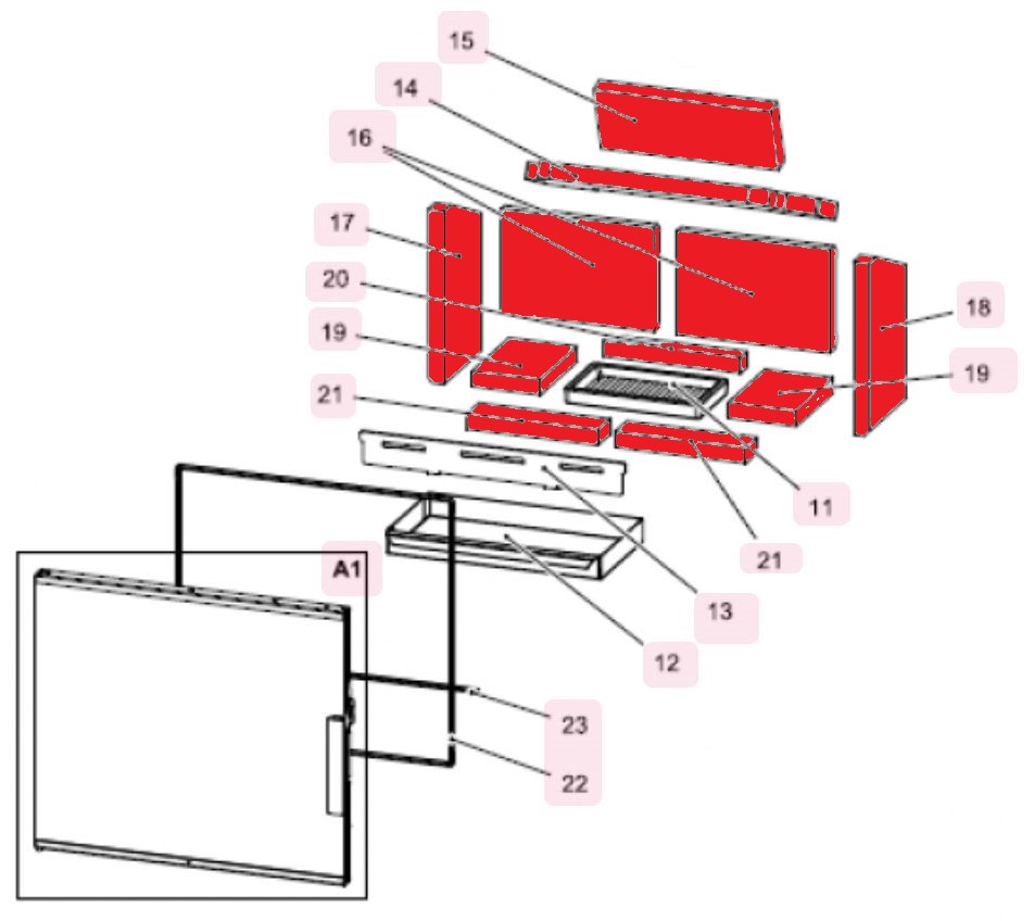 Haas+Sohn London  easy 347.15 Feuerraumauskleidung