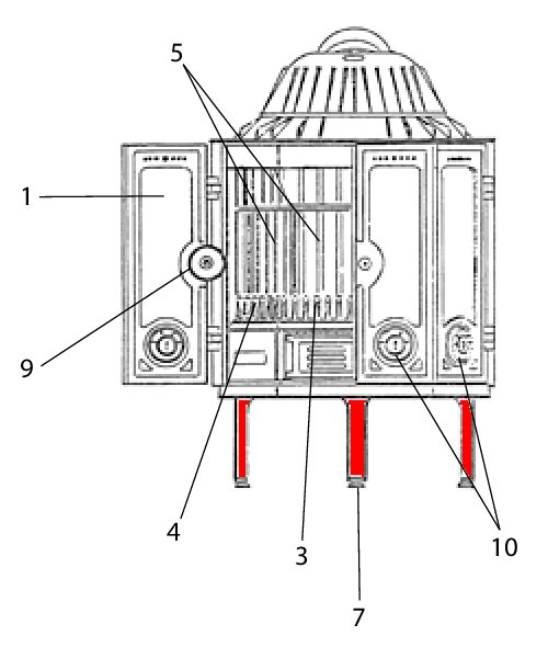 Wodtke HK 01 noga nastawcza