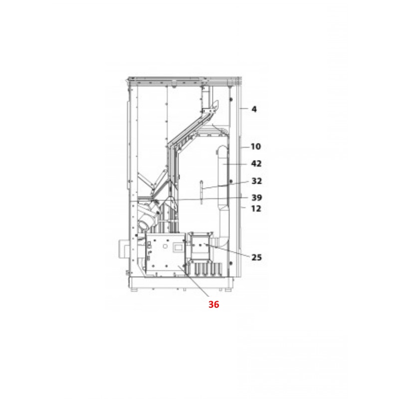 Haas+Sohn Pelletto 417.08 Steuerung Platine 