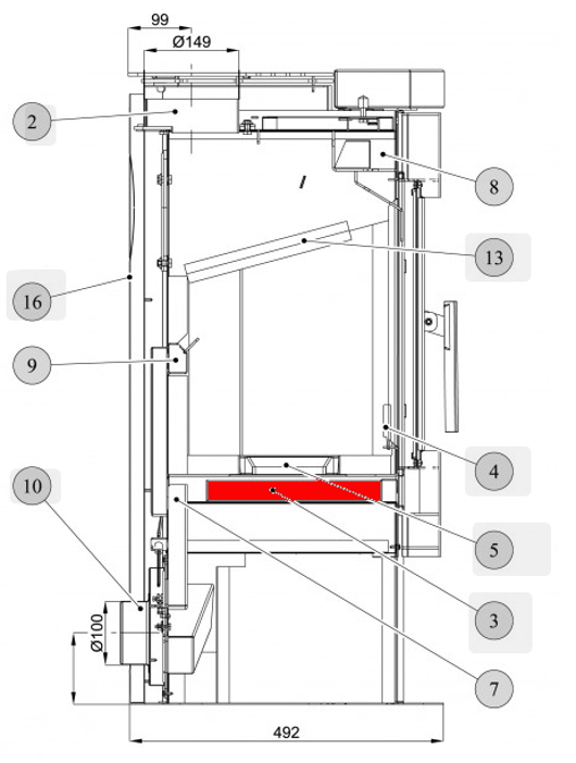 Haas+Sohn Bali 296.17 Aschekasten