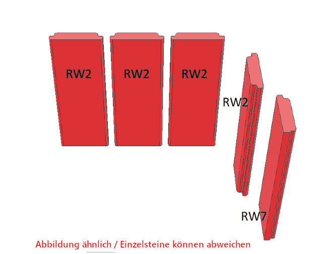 Schmid Ekko L 67(45)/51 cegła boczna zestwa A