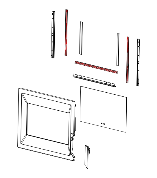 Supra Basalte Türdichtung Set Dichtschnur