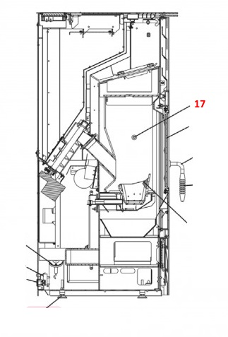 Haas+Sohn Eco-Pellet 302.07 Capteur de température de flamme