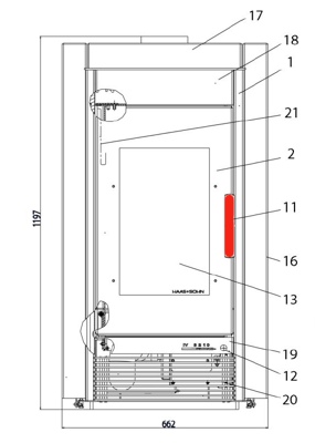 Haas-Sohn Hasvik 231.17 uchwyt drzwi