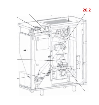 Wodtke ixpower e8 air+ przewód silnik przenośnika ślimakowego