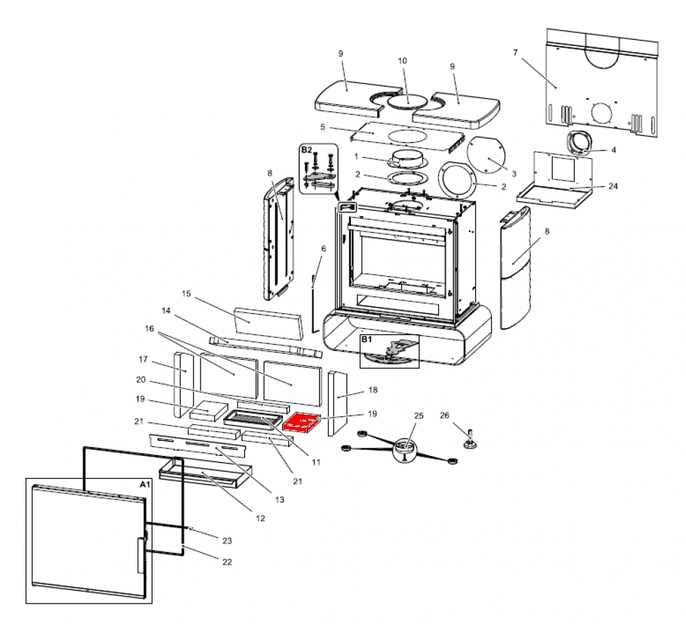 Haas+Sohn Hillington easy 347.15 Bodenstein rechts