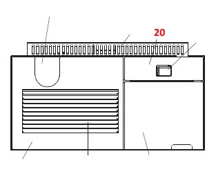 Wodtke ixbase air+ pokrywa panel obsługi