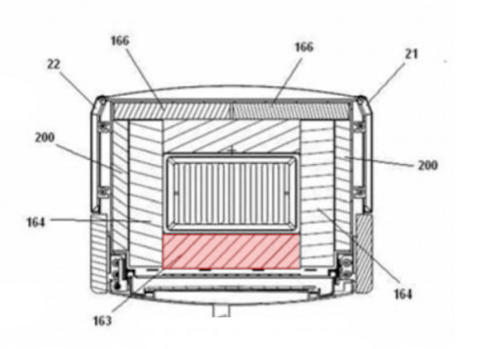 Haas+Sohn Zeta 317.15 Bodenstein vorne Schamottestein