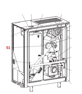 Wodtke ixbase air+ uszczelka rura pieca