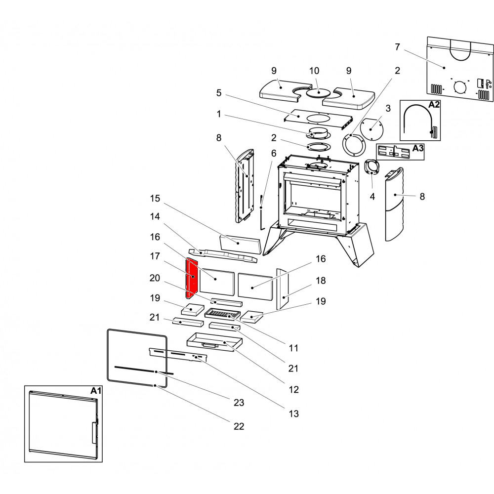 Haas+Sohn London easy 347.15 Seitenstein links