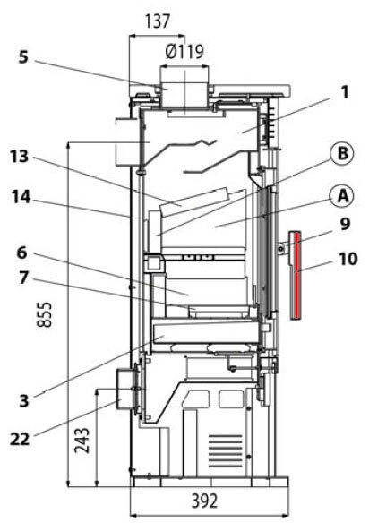 Haas-Sohn Javus 203.14 uchwyt drzwi