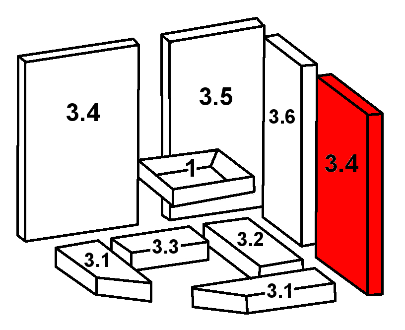 Oranier Skandik 8 Seitenstein rechts vorne B 