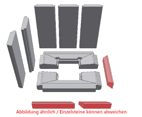 Schmid Ekko R 67(45)/51 cegła przednia zestwa A