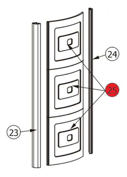 MCZ SUITE Comfort Air okładzina boczna