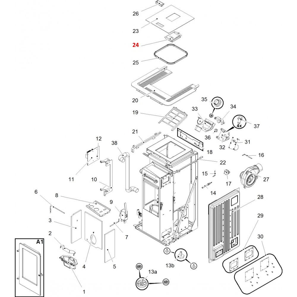 Haas+Sohn Pallazza RLU PGI 520.08 Bedieneinheit Steuerung