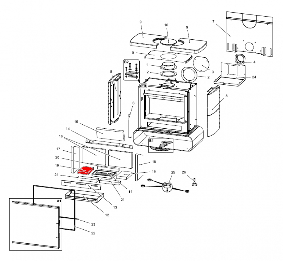 Haas+Sohn Fulham easy 347.15 Bodenstein links