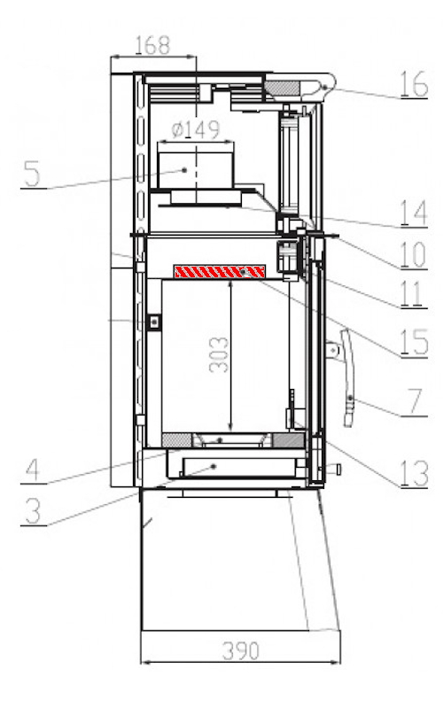 Haas-Sohn Treviso II 339.15 moduł zmiany kierunku ciągu